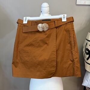 Banana Republic x Harbison Tan Skirt